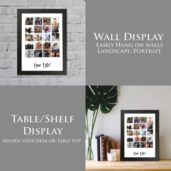 Customized Couple Collage Frame - Image 5